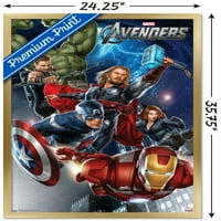 Marvel Cinematic Universe-Bosszúállók-Csoportos Falplakát, 22.375 34