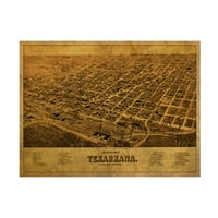 Red Atlas Designs 'Texarkana1888' Canvas Art