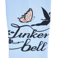 Tinker Bell Girls grafikus nadrág, 2-csomag, méret 4-16