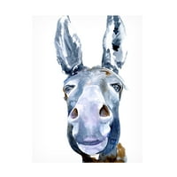 Jennifer Paxton Parker 'Sweet Donkey I' Canvas Art