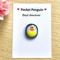 Kuluzego kis pingvin zseb Mini Aranyos zseb pingvin állati játék, különleges születésnapi esküvői Party Valentin napi