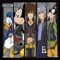 Disney Kingdom Hearts-Csoportos Fali Poszter, 22.375 34