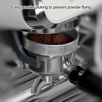 Honrane kávépor gyűrű alumínium kávéadagoló tölcsér mágneses adszorpcióval Barista által jóváhagyott eszpresszó eszköz