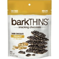 barkTHINS, sötét csokoládé mogyoró tengeri sóval, 4. Oz