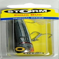 Storm Saltwater Rattlin 'Chug Bug 3.25 Topwater Horgászcsalik 3 8oz ezüst márna