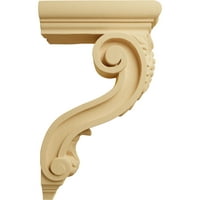 Ekena Millwork 1 4 W 8 D 1 4 H Holmdel Szőlő & Szőlő Corbel, Éger