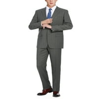 Férfi öltönyök rendszeresen illeszkednek 2 darabos ablakpánéző ruha öltöny férfiak számára Vállalkozás alkalmi öltöny