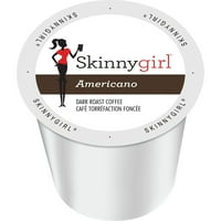 Skinnygirl Americano közepes sült kávé, Keurig K csésze Sörfőzőknek, Gróf
