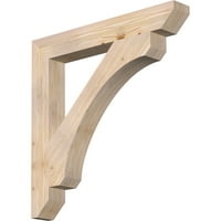 Ekena Millwork 1 2 W 42 D 42 H Legacy Slate Smooth Bracket, Douglas FIR