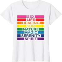 Jelentése szivárvány színű zászló LGBT büszkeség ingek ajándék póló