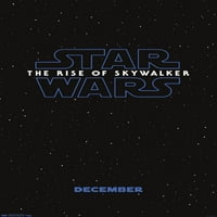 Csillagok Háborúja: A Skywalker Felemelkedése-Logo Teaser Egy Lapos Falplakát, 22.375 34