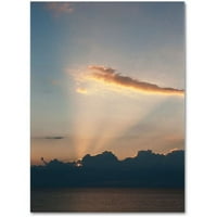 Védjegy Szépművészet Inspiráció naplemente vászon művészete: Kurt Shaffer