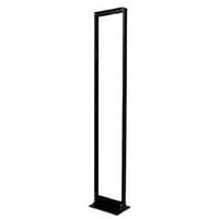 AR 45U NetShelter Post Rack 45U 12-menetes lyukak Fekete