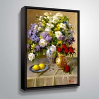 Artwall Lilacs & Roses, Galéria csomagolt úszókeretű vászon Tim Benjamin