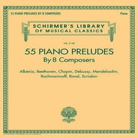 Schirmer zenei klasszikusok Könyvtára: Albeniz, Beethoven, Chopin, Debussy, Mendelssohn, Rachmaninov, Ravel, Scriabin