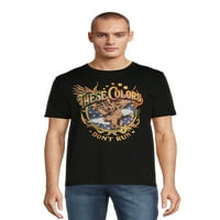 Férfi Americana USA tee július 4-én, rövid ujjú grafikus ing, S-3XL méretek