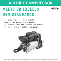 Unity Automotive Air Suspension Compressor illeszkedik 2003- Lexus GX470, 20-062000-WOD