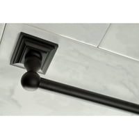 Kingston Brass BAHK3212478K Serano 5 darabos fürdőszobai kiegészítő készlet, matt fekete