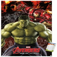 Marvel Cinematic Universe-Avengers-Ultron kora-Hulk fali poszter, 22.375 34