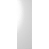 Ekena Millwork 15 W 63 H True Fit PVC Center Circle Arts & Crafts rögzített redőnyök, fehér
