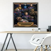 Marvel Guardians of the Galaxy Vol-csoport fali poszter, 22.375 34 keretes
