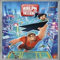 Disney Roncs Ralph: Ralph Megtöri Az Internetet - Egy Lapos Falplakát, 22.375 34