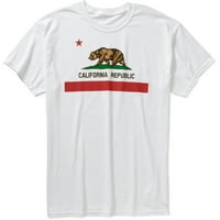 Kaliforniai Köztársaság férfi grafikus póló, 2xl