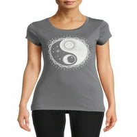 Női égi yin yang póló