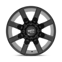 Moto fém alumínium felni MO SPIDER 20x10in fényes fekete kivitelben, MO80421035318N