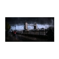 Nicodemo Quaglia 'Tower Bridge' vászon művészet