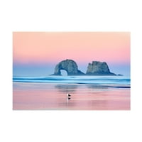 Dennis Frates 'Rock Formation 4' Canvas Art