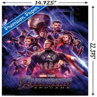 Marvel Cinematic Universe-Avengers-Végjáték-Egy Lapos Fal Poszter, 14.725 22.375