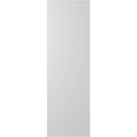 Ekena Millwork 15 W 48 H True Fit PVC Egyetlen Panel Heringbone Modern Style rögzített redőnyök, Hailstorm szürke