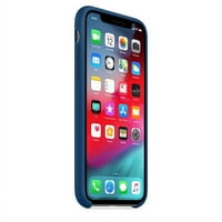 Apple szilikon tok iPhone XS -hez - Blue Horizon