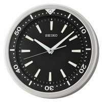 Seiko 14 Ultra-Modern Watch Face Fekete & Ezüst hang csendes Sweep Falióra QXA723ALH