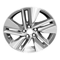6. Felújított OEM alumínium ötvözet kerék, megmunkált és könnyű faszén fém, illik 2014-Toyota Corolla Sedan