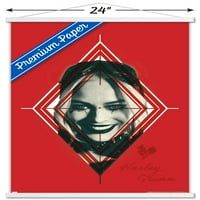 Képregény film az Öngyilkos Osztag-Harley Quinn Célfal poszter fa mágneses kerettel, 22.375 34