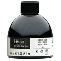 Liquite professzionális akril Tinta, 150ml Jar, korom