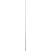 Ekena Millwork 3 4 W 101 H True Fit PVC, két tábla keretes tábla-N-Batten redőnyök, békés kék