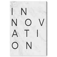 A Wynwood Studio tipográfia és idézi a fal művészete nyomtatványok innovációja minimalista márványpapír „Motivációs