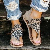 Női szandál nyári Clip-Toe cipő cipzár kényelmes szandál lakások alkalmi strand szandál