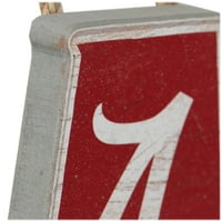 Alabama Crimson Tide 2.9 '' 3,6 '' Team mini függő fa jel