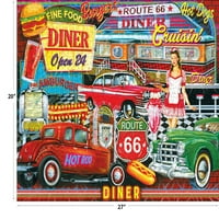 Kodak 1000 darab 50-es Diner Jigsaw puzzle