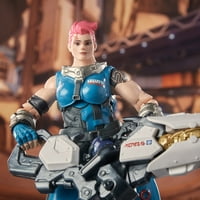 Overwatch Ultimates sorozat Zarya 6-Az ábrán kiegészítőkkel