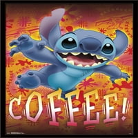 Disney Lilo és Stitch-kávé fal poszter, 22.375 34