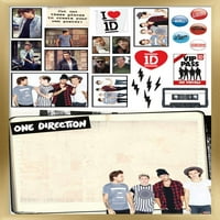 One Direction - Kollázs fali poszter, 14.725 22.375
