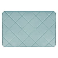 Home Dynami Capri Haven Bath Mat, menta, 17 x24 téglalap