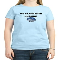 CafePress-Westandwithukraine póló-női klasszikus póló