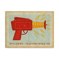 Védjegy Szépművészet 'Rayvon Star' vászon művészet, John W. Golden