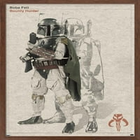 Csillagok Háborúja: Saga-Boba Fett-Vázlat Fali Poszter, 14.725 22.375